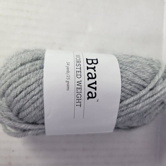 Lot of 10 Mini Skeins Knit Picks Brava Blue & Green Worsted Weight Yarn - Picture 13 of 16